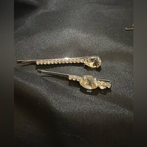 Elegant Crystal Hair Clips